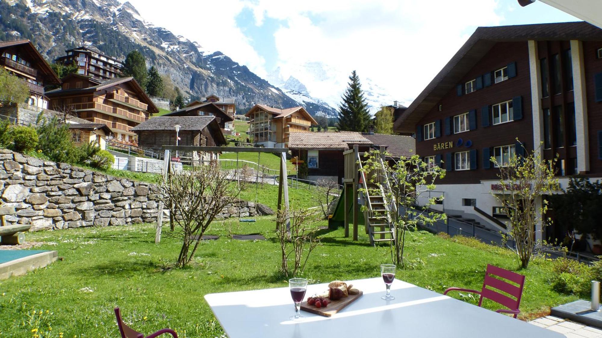 Chalet Bella Vista 1 Wengen Eksteriør billede